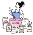 illustratie huisstijl ontwikkelen